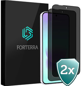 Forterra Forterra Samsung Galaxy A37 Screenprotector Glas Privacy - 2 PACK