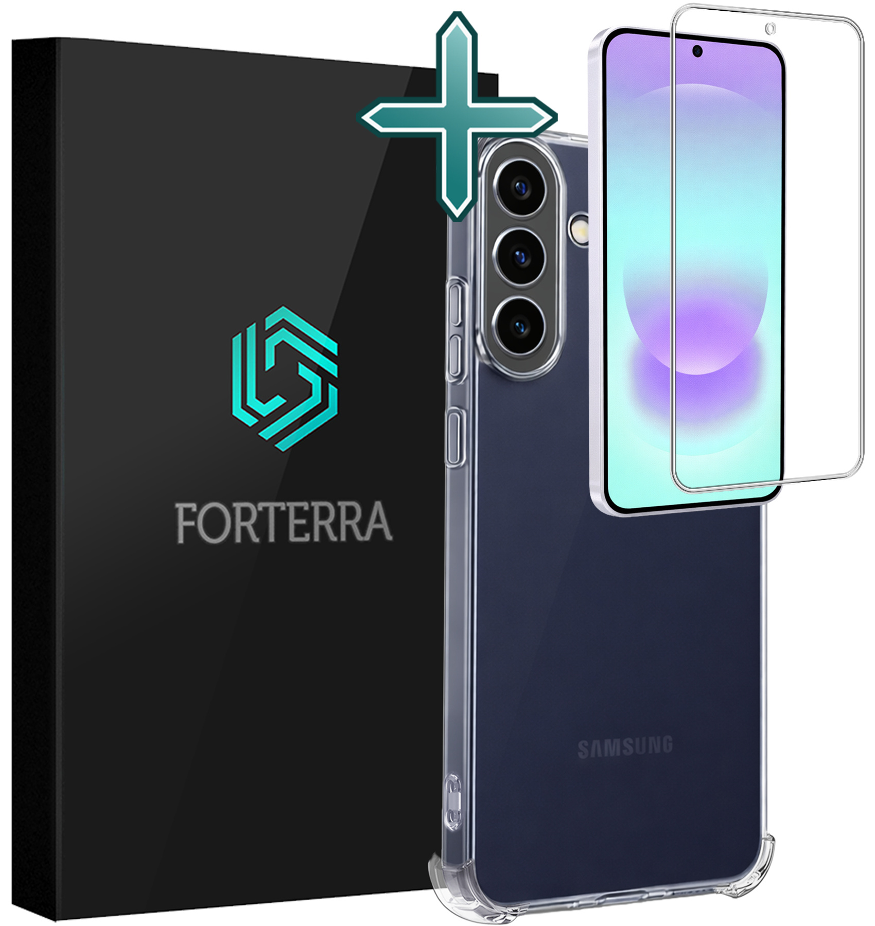 Forterra Forterra Samsung Galaxy A37 Hoesje Shockproof Met Screenprotector