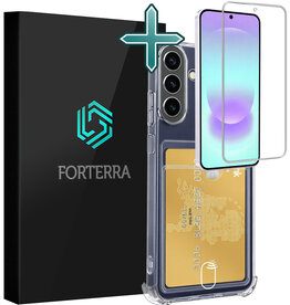 Forterra Forterra Samsung Galaxy A37 Hoesje Pashouder Met Screenprotector