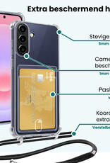 Forterra Forterra Samsung Galaxy A37 Hoesje Pashouder met Koord