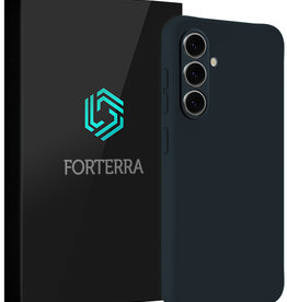 Forterra Forterra Samsung Galaxy A37 Hoesje Siliconen - Donkerblauw