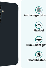 Forterra Forterra Samsung Galaxy A37 Hoesje Siliconen - Donkerblauw