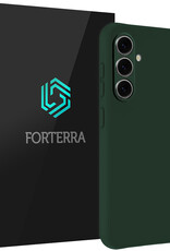 Forterra Forterra Samsung Galaxy A37 Hoesje Siliconen - Donkergroen