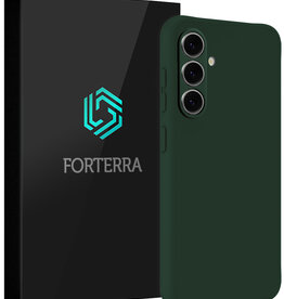 Forterra Forterra Samsung Galaxy A37 Hoesje Siliconen - Donkergroen