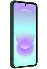 Forterra Forterra Samsung Galaxy A37 Hoesje Siliconen - Donkergroen