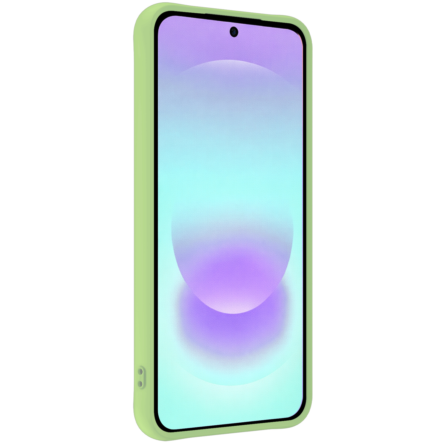 Forterra Forterra Samsung Galaxy A37 Hoesje Siliconen - Groen