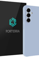 Forterra Forterra Samsung Galaxy A37 Hoesje Siliconen - Lichtblauw