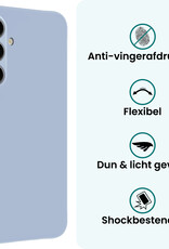 Forterra Forterra Samsung Galaxy A37 Hoesje Siliconen - Lichtblauw