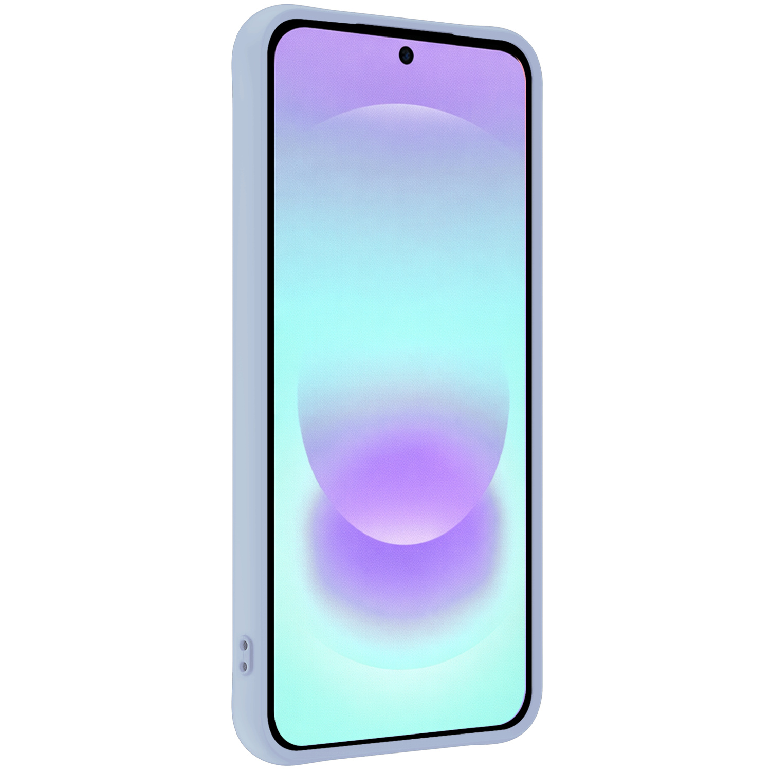 Forterra Forterra Samsung Galaxy A37 Hoesje Siliconen - Lichtblauw