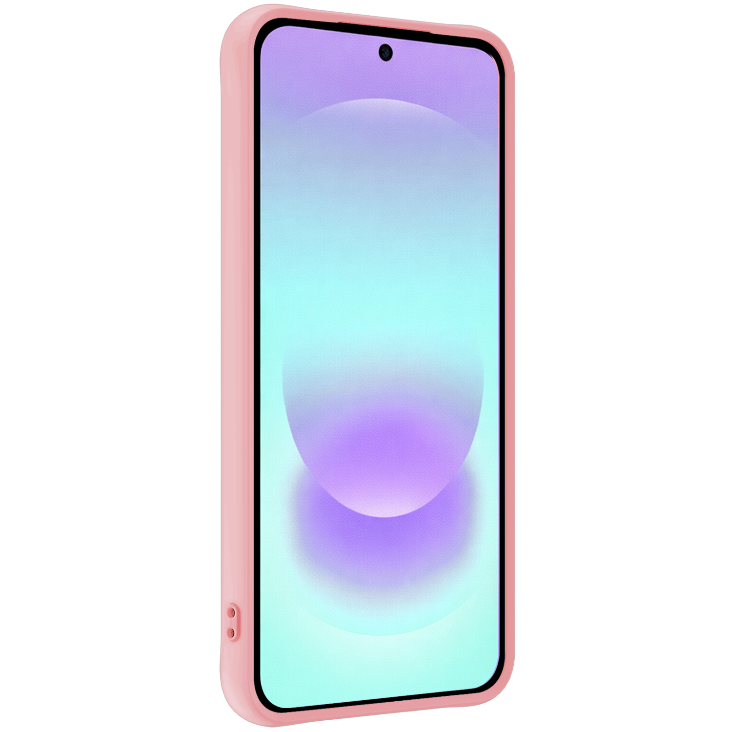 Forterra Forterra Samsung Galaxy A37 Hoesje Siliconen - Lichtroze