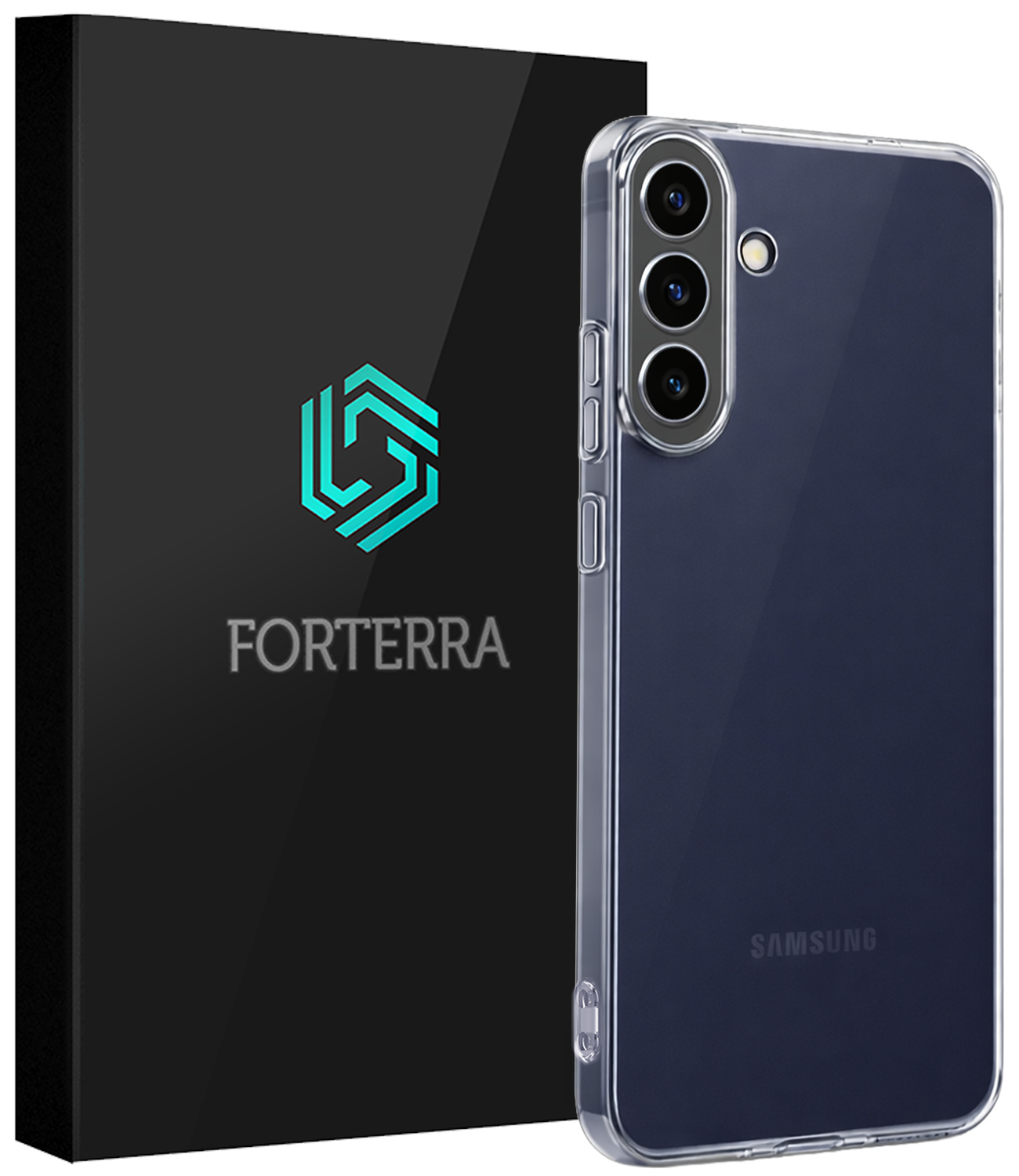 Forterra Forterra Samsung Galaxy A37 Hoesje Siliconen - Transparant
