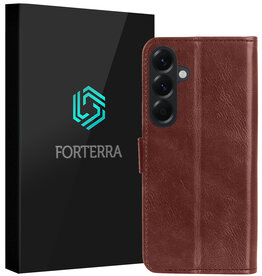 Forterra Forterra Samsung Galaxy A37 Hoesje Bookcase - Bruin