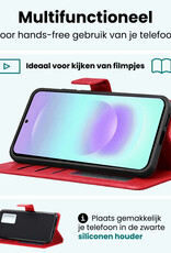 Forterra Forterra Samsung Galaxy A37 Hoesje Bookcase - Rood