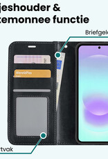 Forterra Forterra Samsung Galaxy A37 Hoesje Bookcase - Zwart