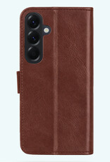 Forterra Forterra Samsung Galaxy A37 Hoesje Bookcase Met Screenprotector - Bruin