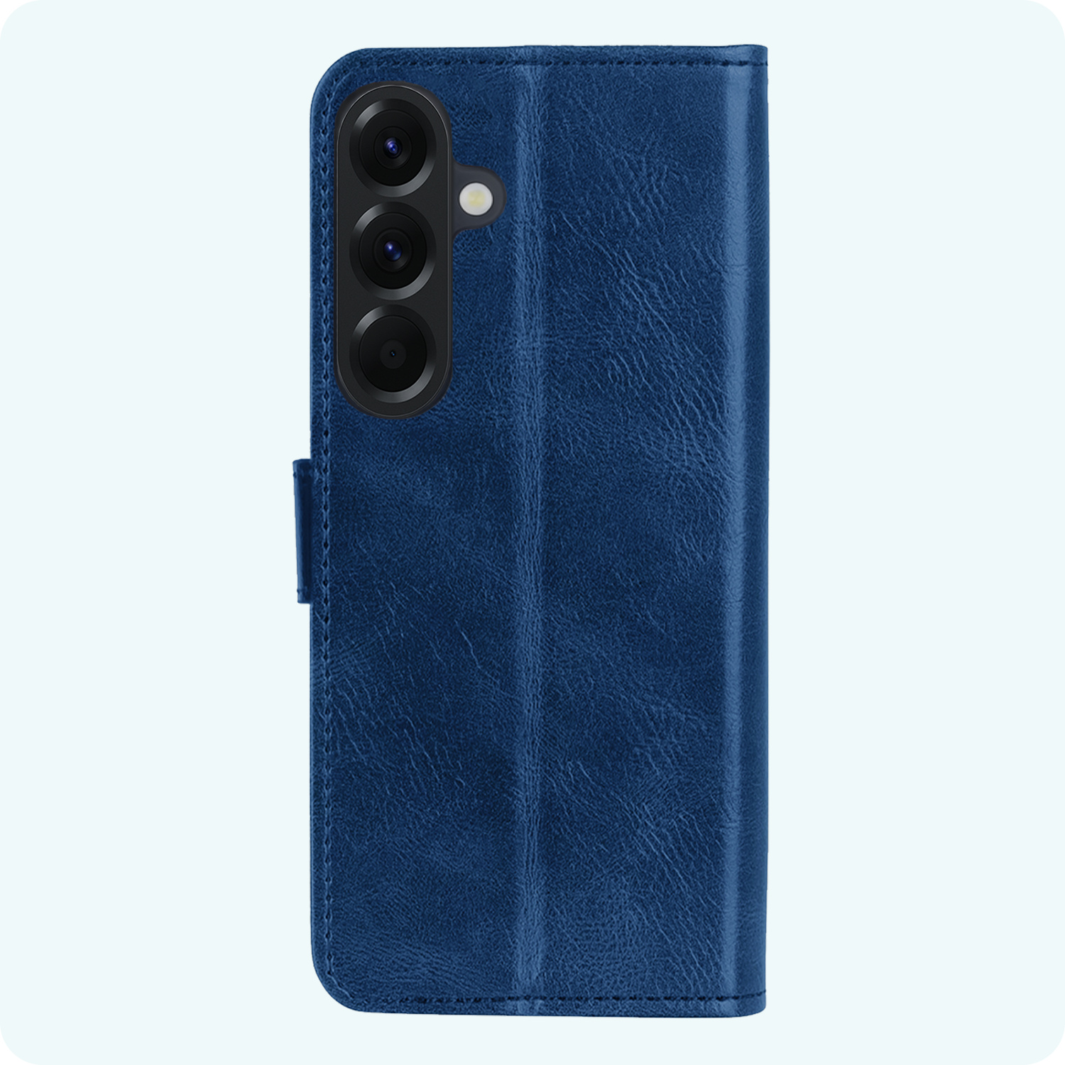 Forterra Forterra Samsung Galaxy A37 Hoesje Bookcase Met 2x Screenprotector - Donkerblauw