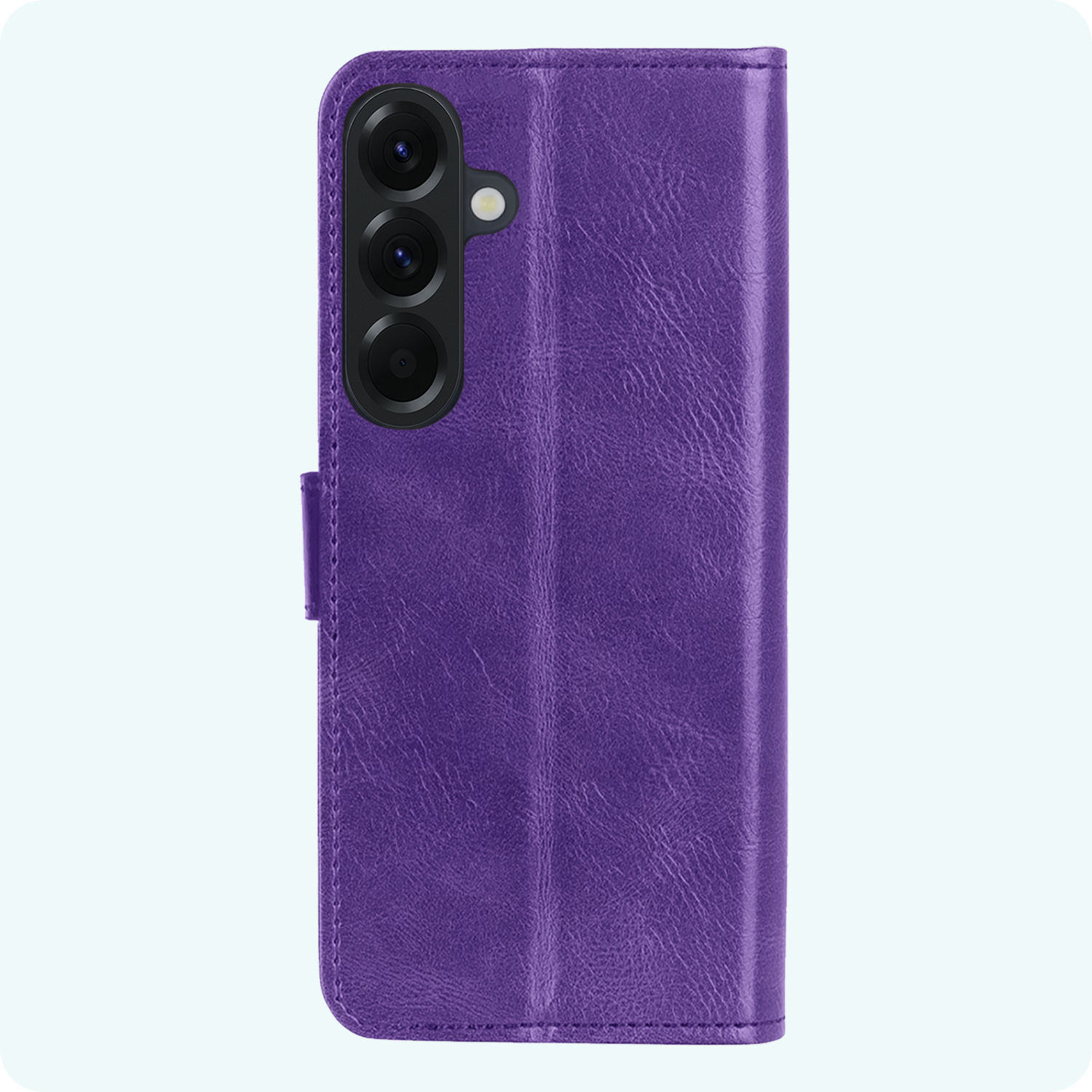 Forterra Forterra Samsung Galaxy A37 Hoesje Bookcase Met 2x Screenprotector - Paars