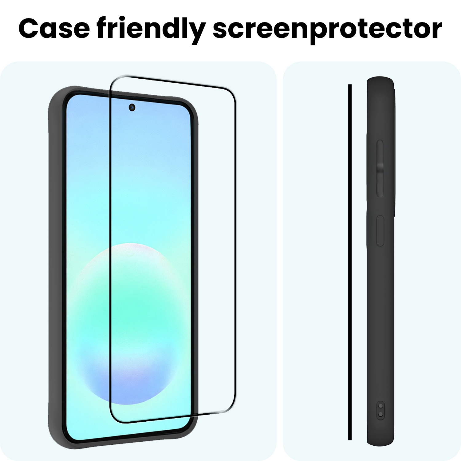 Forterra Forterra Samsung Galaxy A57 Screenprotector Glas Full Cover