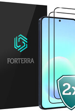 Forterra Forterra Samsung Galaxy A57 Screenprotector Glas Full Cover - 2 PACK