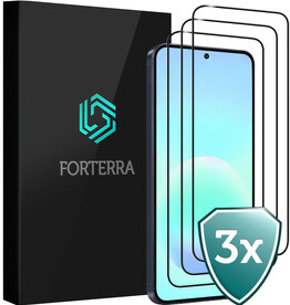 Forterra Forterra Samsung Galaxy A57 Screenprotector Glas Full Cover - 3 PACK