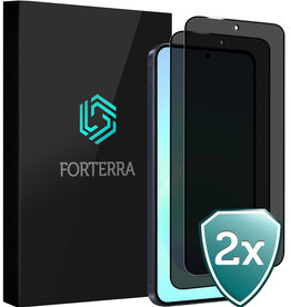 Forterra Forterra Samsung Galaxy A57 Screenprotector Glas Privacy - 2 PACK