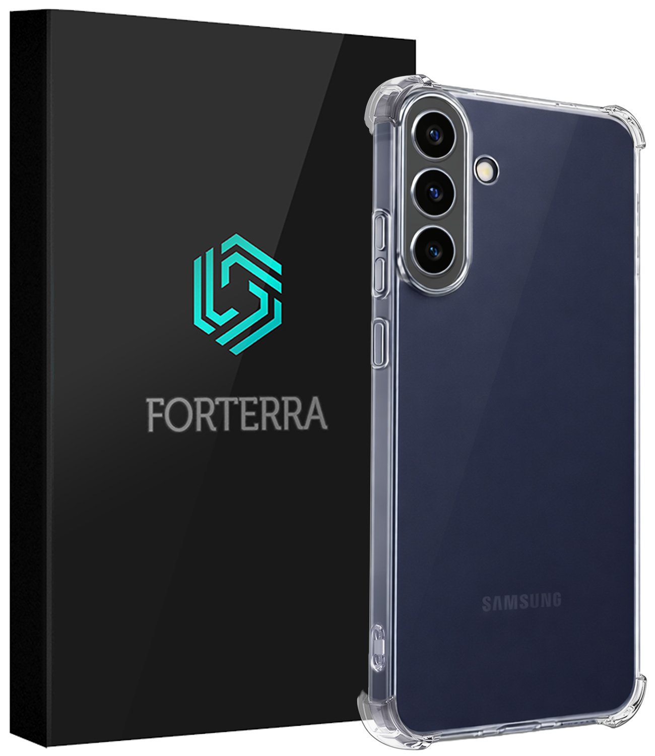 Forterra Forterra Samsung Galaxy A57 Hoesje Shockproof - Transparant