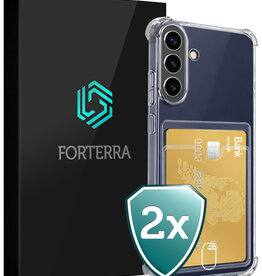 Forterra Forterra Samsung Galaxy A57 Hoesje Pashouder - 2 PACK