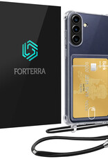 Forterra Forterra Samsung Galaxy A57 Hoesje Pashouder met Koord