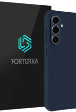 Forterra Forterra Samsung Galaxy A57 Hoesje Siliconen - Donkerblauw