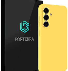 Forterra Forterra Samsung Galaxy A57 Hoesje Siliconen - Geel