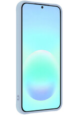 Forterra Forterra Samsung Galaxy A57 Hoesje Siliconen - Lichtblauw