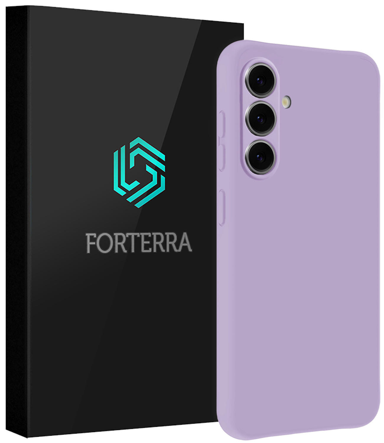 Forterra Forterra Samsung Galaxy A57 Hoesje Siliconen - Lila