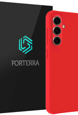 Forterra Forterra Samsung Galaxy A57 Hoesje Siliconen - Rood