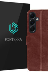 Forterra Forterra Samsung Galaxy A57 Hoesje Bookcase - Bruin