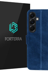 Forterra Forterra Samsung Galaxy A57 Hoesje Bookcase - Donkerblauw