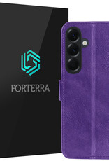 Forterra Forterra Samsung Galaxy A57 Hoesje Bookcase - Paars