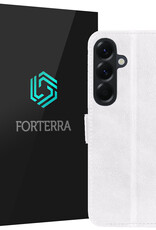 Forterra Forterra Samsung Galaxy A57 Hoesje Bookcase - Wit