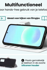Forterra Forterra Samsung Galaxy A57 Hoesje Bookcase - Wit