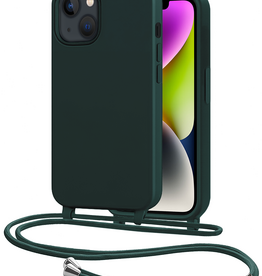 NoXx NoXx iPhone 13 Mini Hoesje Met Koord - Donkergroen