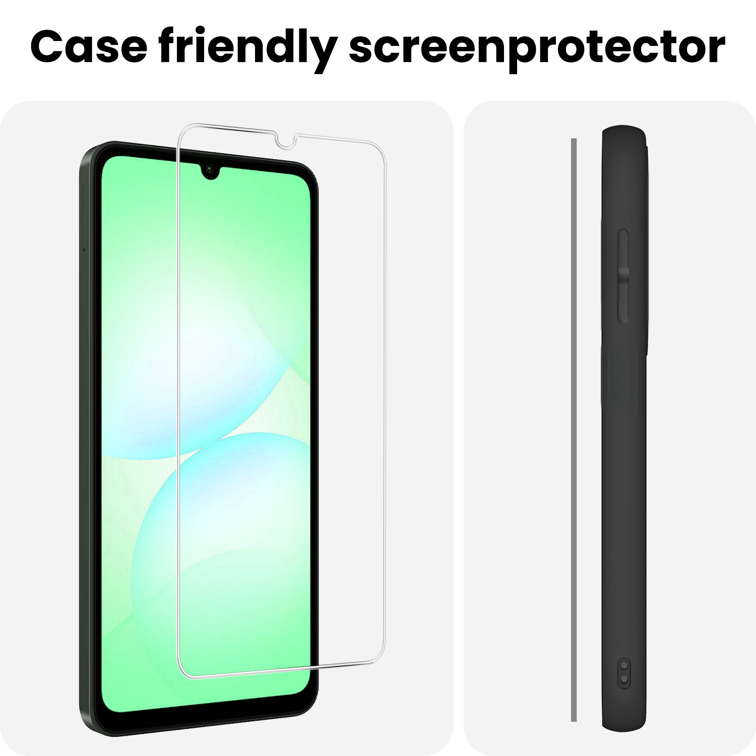 BASEY. BASEY. Samsung Galaxy A07 4G Screenprotector Glas - 3 PACK