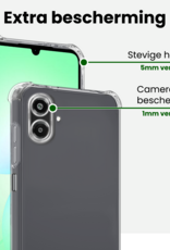 BASEY. BASEY. Samsung Galaxy A07 4G Hoesje Shockproof - Transparant