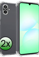 BASEY. BASEY. Samsung Galaxy A07 4G Hoesje Shockproof - Transparant - 2 PACK