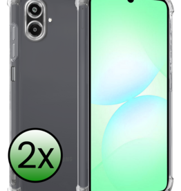 BASEY. BASEY. Samsung Galaxy A07 4G Hoesje Shockproof - Transparant - 2 PACK