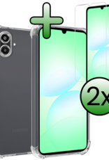 BASEY. BASEY. Samsung Galaxy A07 4G Hoesje Shockproof Met 2x Screenprotector