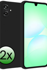 BASEY. BASEY. Samsung Galaxy A07 4G Hoesje Siliconen - Zwart - 2 PACK