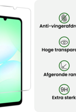 BASEY. BASEY. Samsung Galaxy A07 4G Hoesje Bookcase Met Screenprotector - Zwart