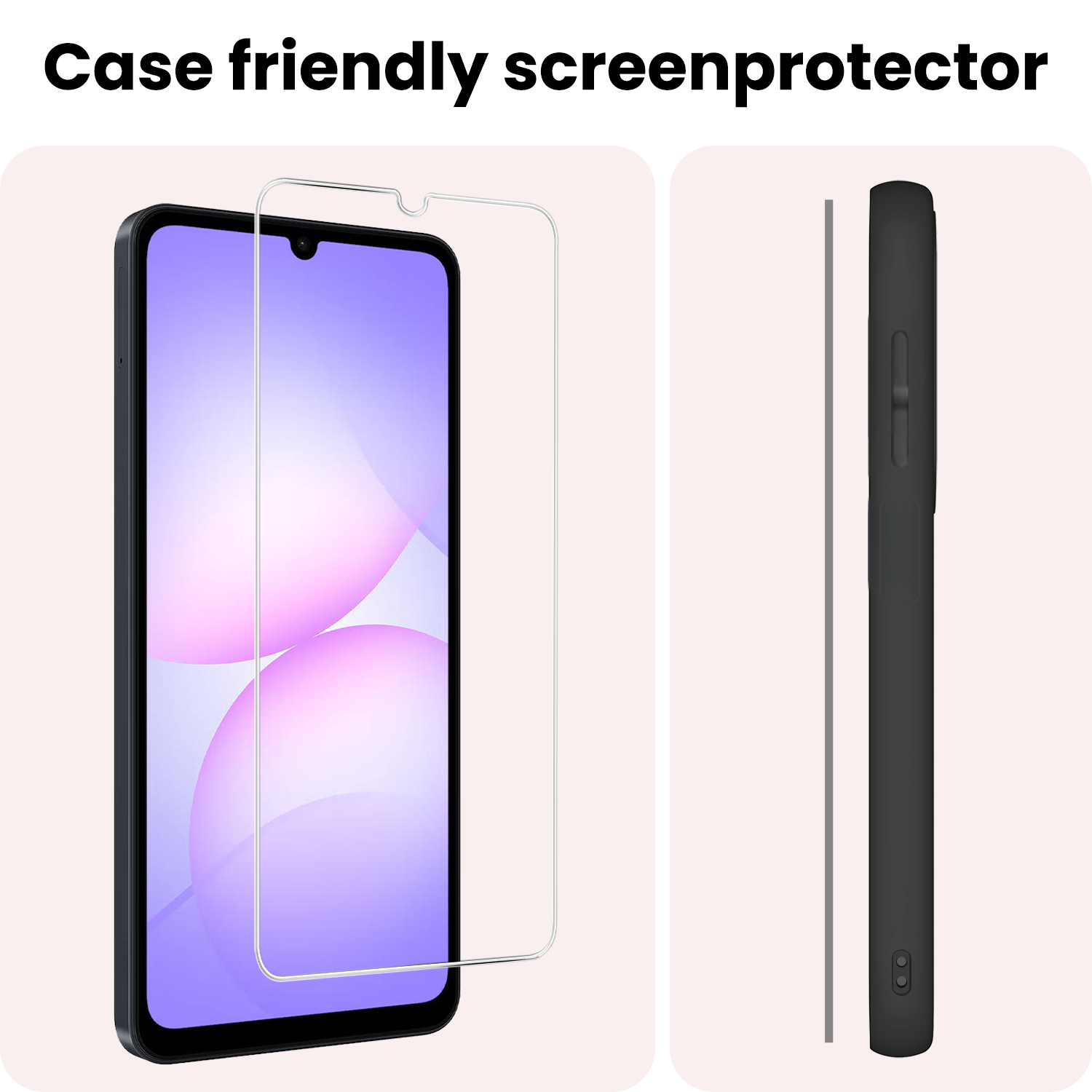 NoXx NoXx Samsung Galaxy A07 4G Screenprotector Glas