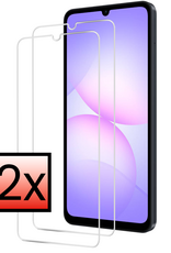 NoXx NoXx Samsung Galaxy A07 4G Screenprotector Glas - 2 PACK