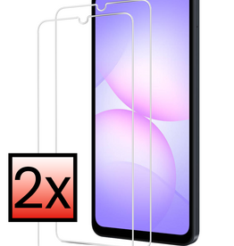 NoXx NoXx Samsung Galaxy A07 4G Screenprotector Glas - 2 PACK