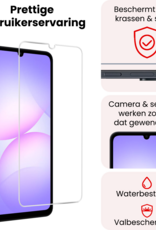 NoXx NoXx Samsung Galaxy A07 4G Screenprotector Glas - 3 PACK